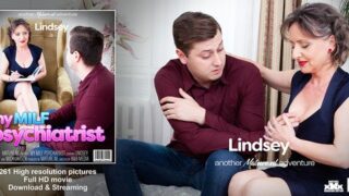 Lindsey – MILF psychiatrist Lindsey treats her young patient with lots of love – MatureNL