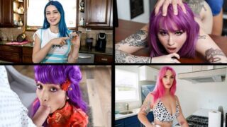 Jewelz Blu, Avery Black, Val Steele, Siri Dahl – Neon Girls Compilation – TeamSkeetSelects