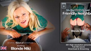 Blonde Niki – Blonde Niki is a big black dick loving MILF – MatureNL