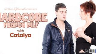 Catalya – French MILF Catalya fucked by a young guy – MatureNL
