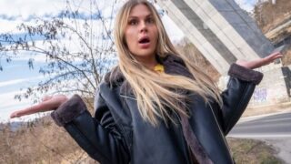 Zlata Shine – The Hitchhiking Bouncing Boobs – PublicAgent