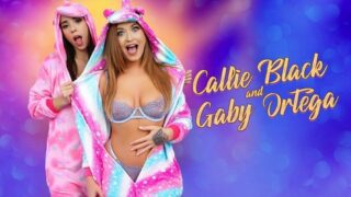 Callie Black, Gaby Ortega – My Little Slutties – FamilyStrokes
