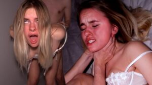Mira David – Big Booty Blonde MANHANDLED In The College Dorm – PornForce