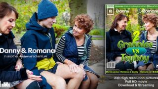 Danny, Romana – Running toyboy has the best threesome with horny grannies Danny and Romana – MatureNL