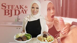 Jazmine Cruz – Steak and Blowjob Day – HijabMylfs