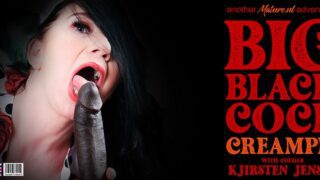 Kjirsten Jensen – British cougar Kjirsten Jensen wants a creampie from a big black cock – MatureNL