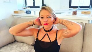 Ashley – A very intense surprise awaits the bombshell Ashley! – JacquieEtMichelTV