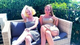 Lyia, Stella – Lyia invites her friend Stella into a scorching threesome! – JacquieEtMichelTV