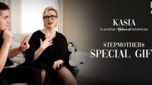 Kasia – Hot blonde Czech nympho MILF Kasia has a very hardcore gift for her strapping stepson – MatureNL